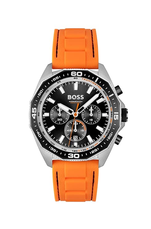 BOSS Energy Analog Black Dial Men's Watch-1513970