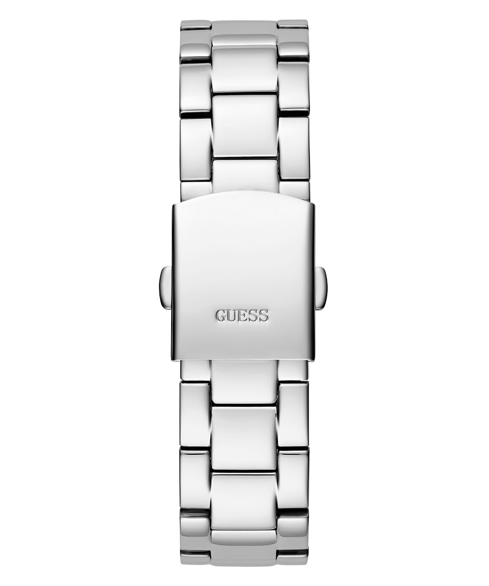 GUESS Ladies Silver Tone Analog Watch