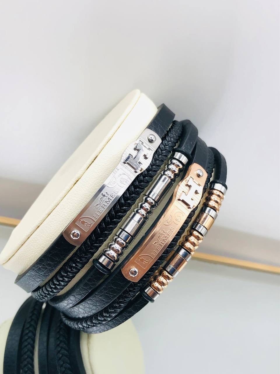 bracelet cuir de Luxe Pour Homme / H30089