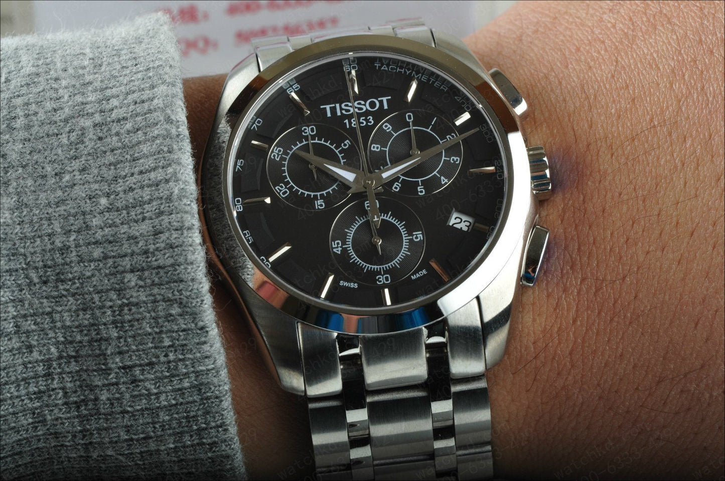 Montre Tissot Couturier T035 Chronographe Pour Homme