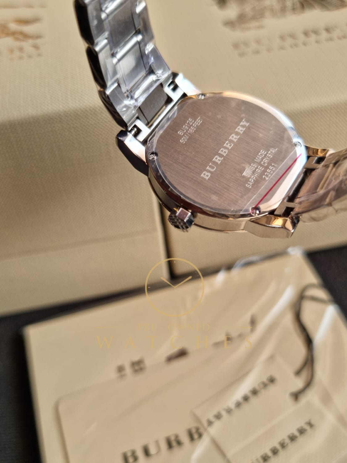 Swiss Rare Diamonds Silver 34 mm BU9125