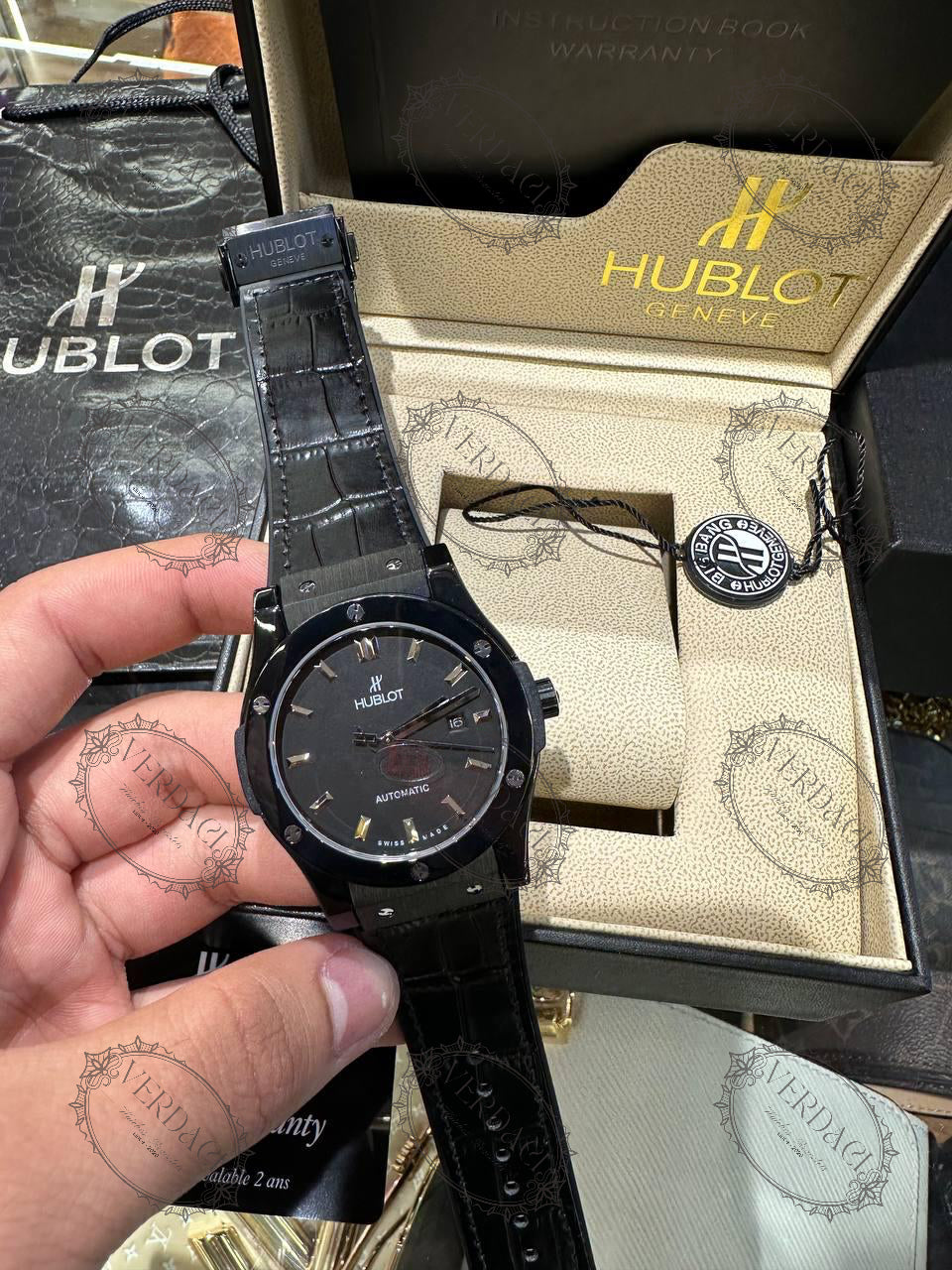 Hublot Classic Fusion en céramique noire