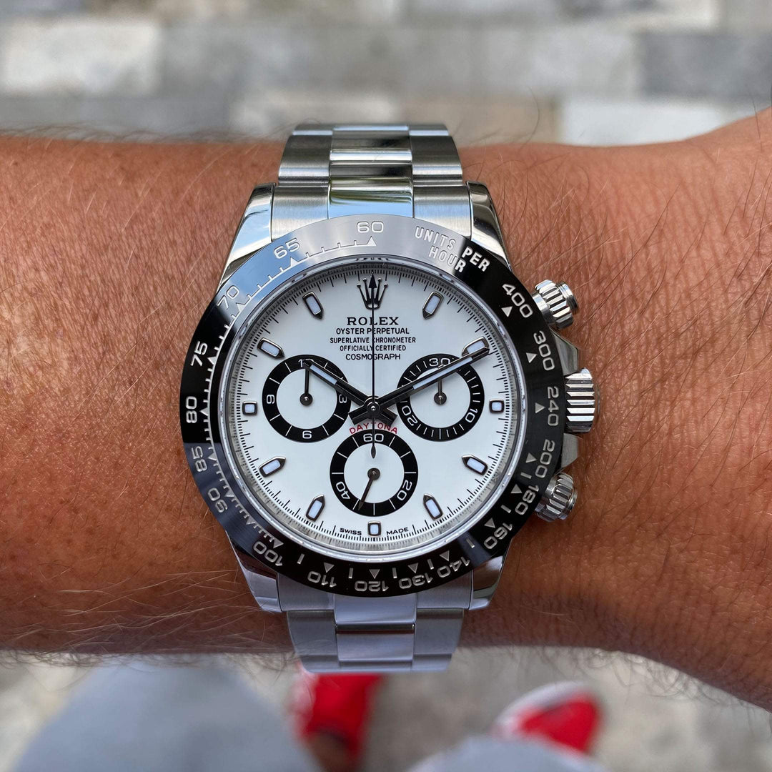 DAYTONA COSMOGRAPHE FOND BLANC MONTRE POUR HOMME