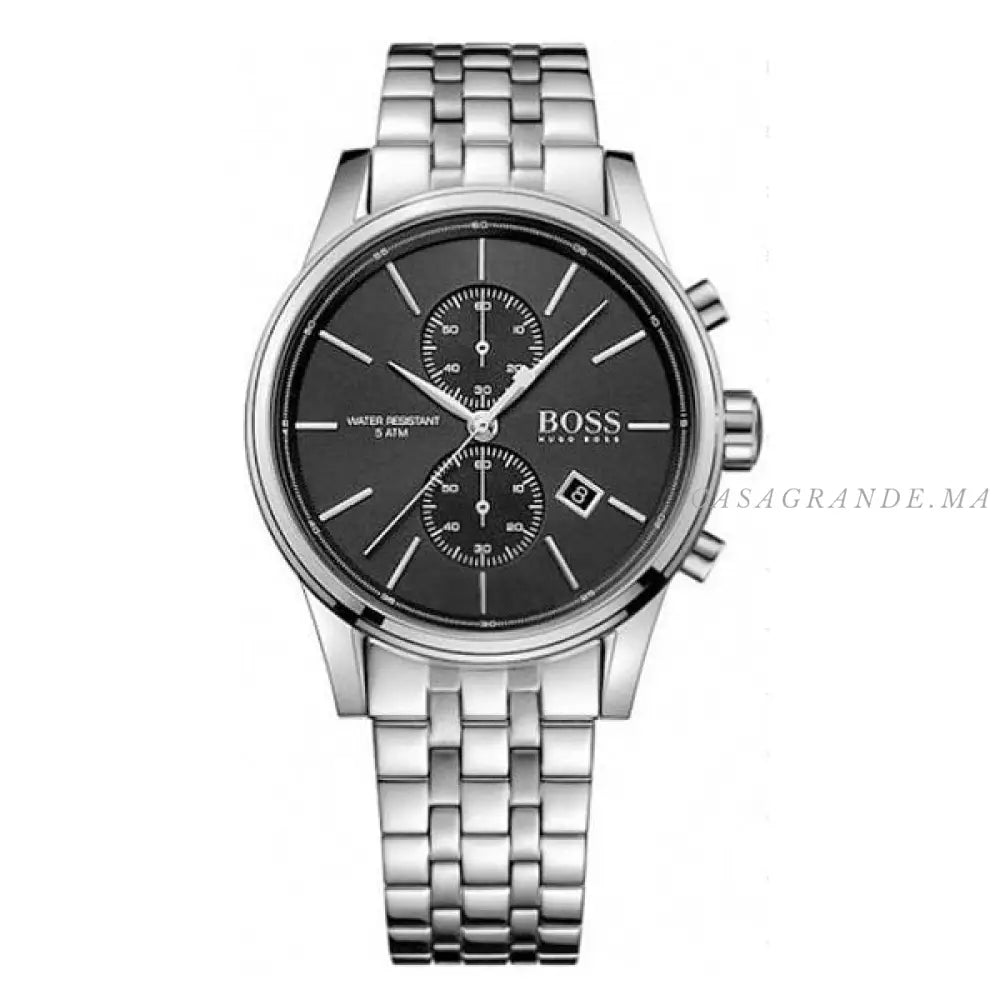 Hugo Boss Men’s Chronograph Quartz Stainless Steel Black Dial 41mm Watch 1513383