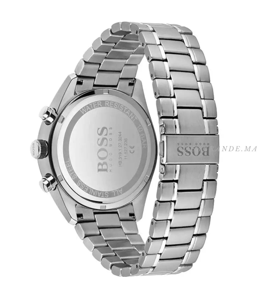 Hugo Boss Men’s Quartz Stainless Steel Black Dial 44mm Watch 1513871