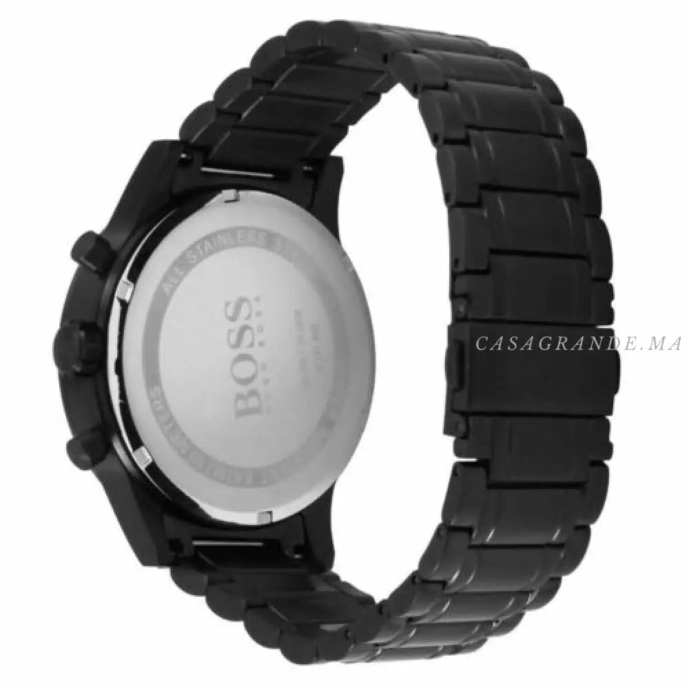 Hugo Boss Men’s Quartz Stainless Steel Black Dial 46mm Watch 1513275