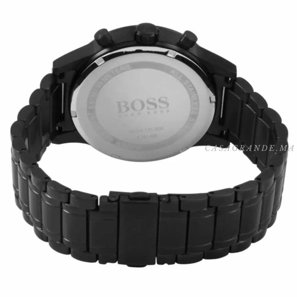 Hugo Boss Men’s Quartz Stainless Steel Black Dial 46mm Watch 1513275