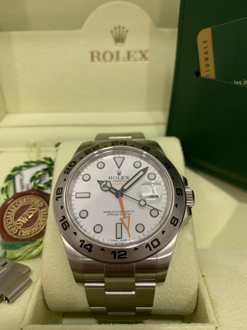 MONTRE EXPLORER II 216570 42MM POUR HOMME