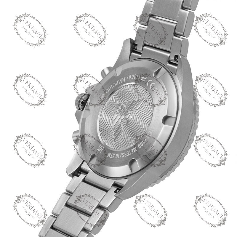 Cadran Emporio Armani AR11360 Diver noir montre pour homme