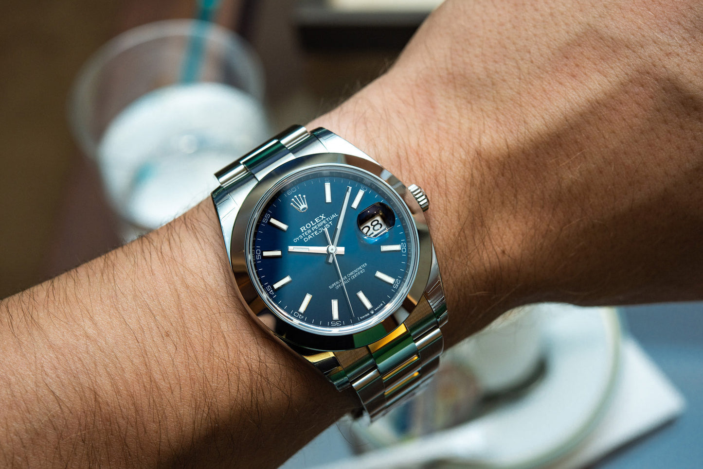 Datejust 126300 Fond Bleu Oyster 41 mm