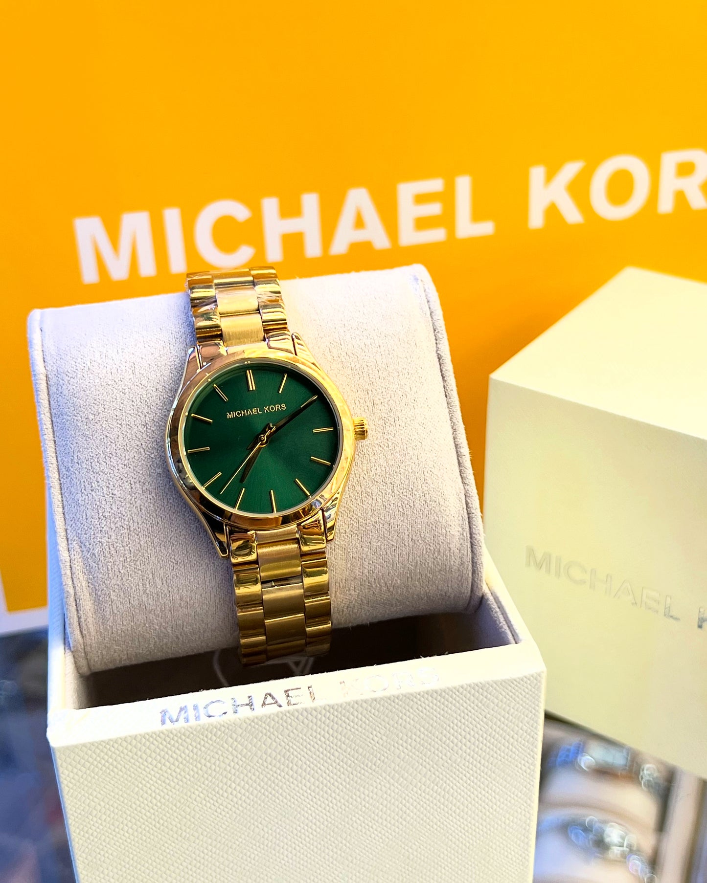 montre michael kors Runway slim