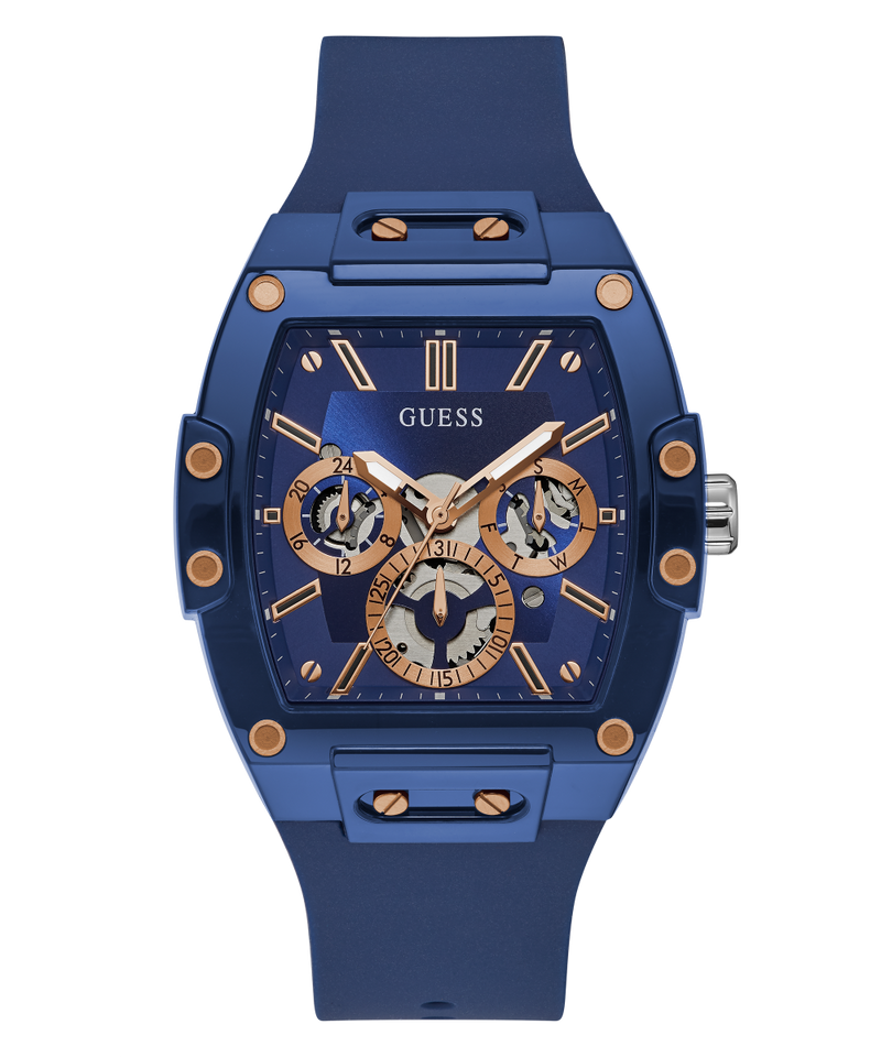 GUESS Mens Blue Multi-function Watch