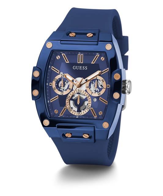 GUESS Mens Blue Multi-function Watch