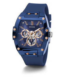 GUESS Mens Blue Multi-function Watch