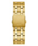 GUESS Mens Gold Tone Multi-function Watch