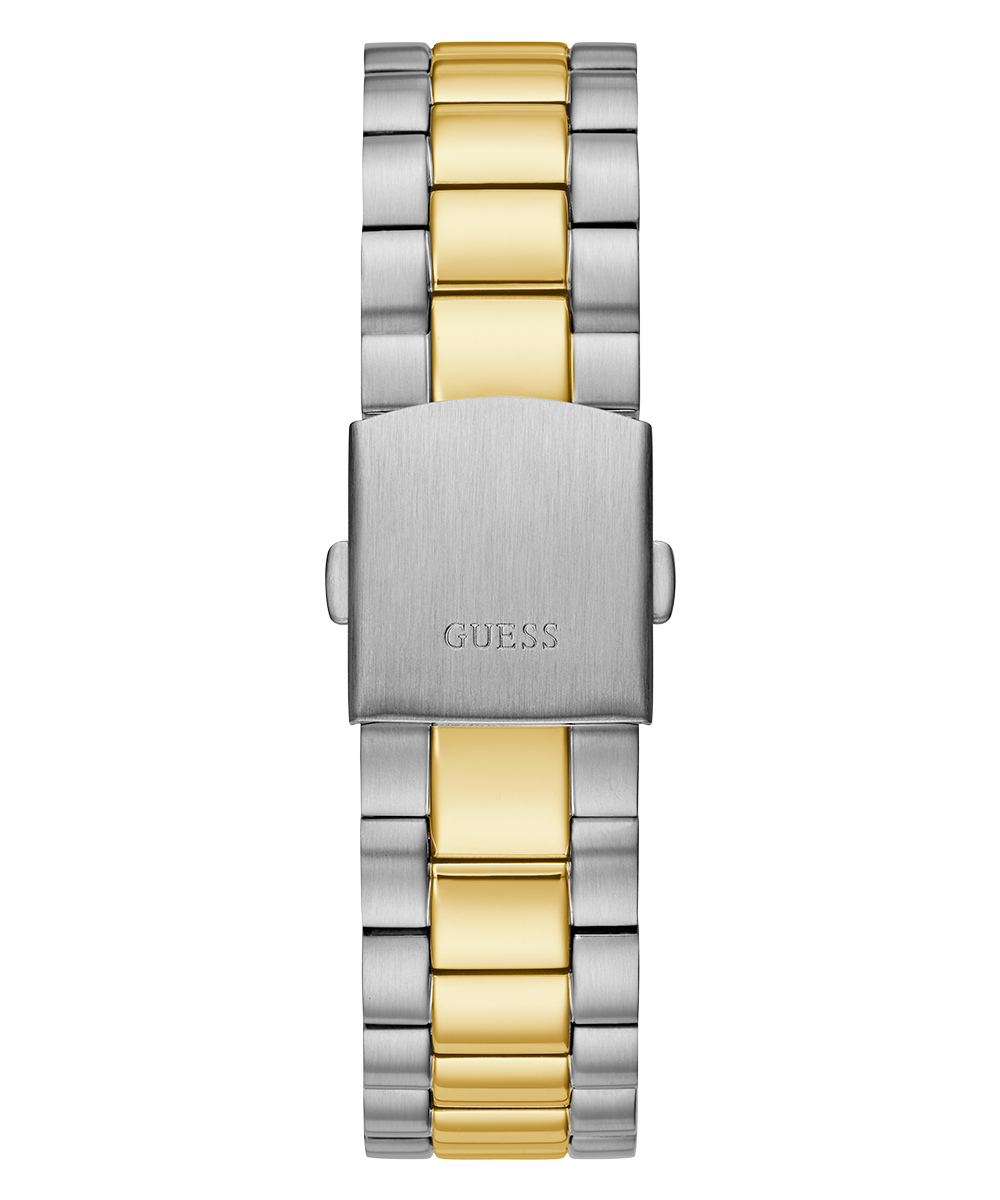 GUESS Mens 2-Tone Day/Date Watch