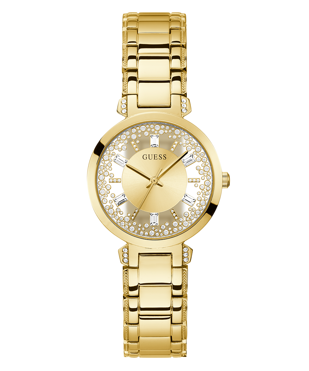 GUESS Ladies Gold Tone Analog Watch