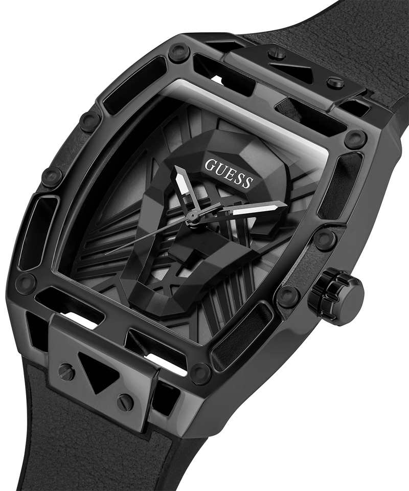 GUESS Mens Black Multi-function Watch