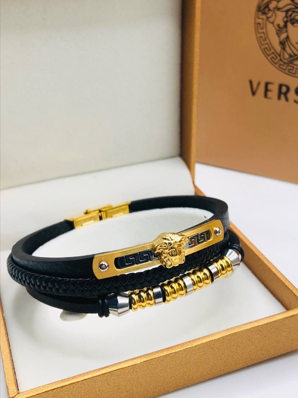 bracelet cuir  de Luxe Pour Homme / H30085