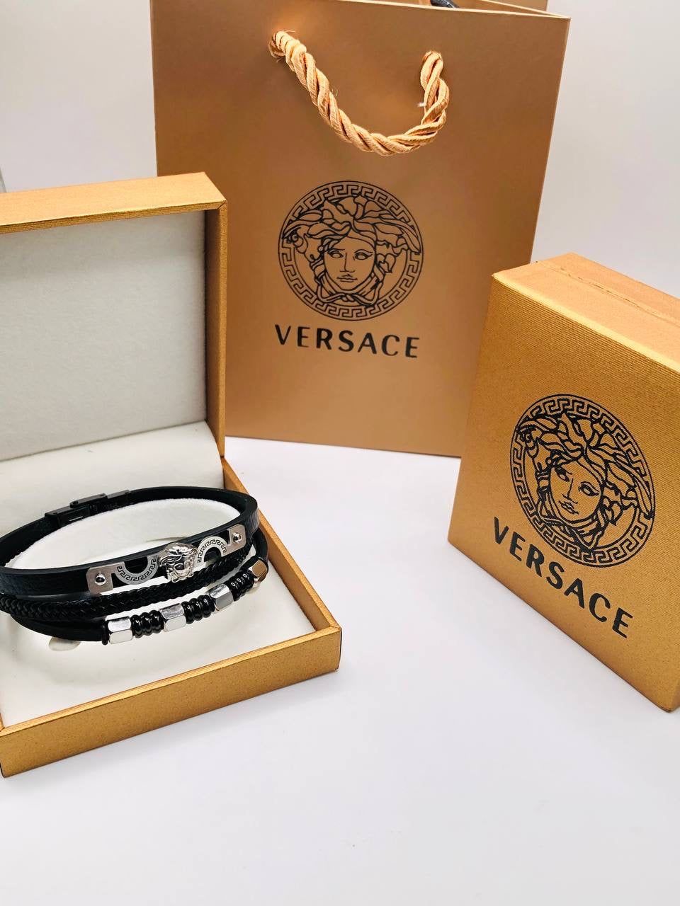 bracelet cuir  de Luxe Pour Homme / H30084