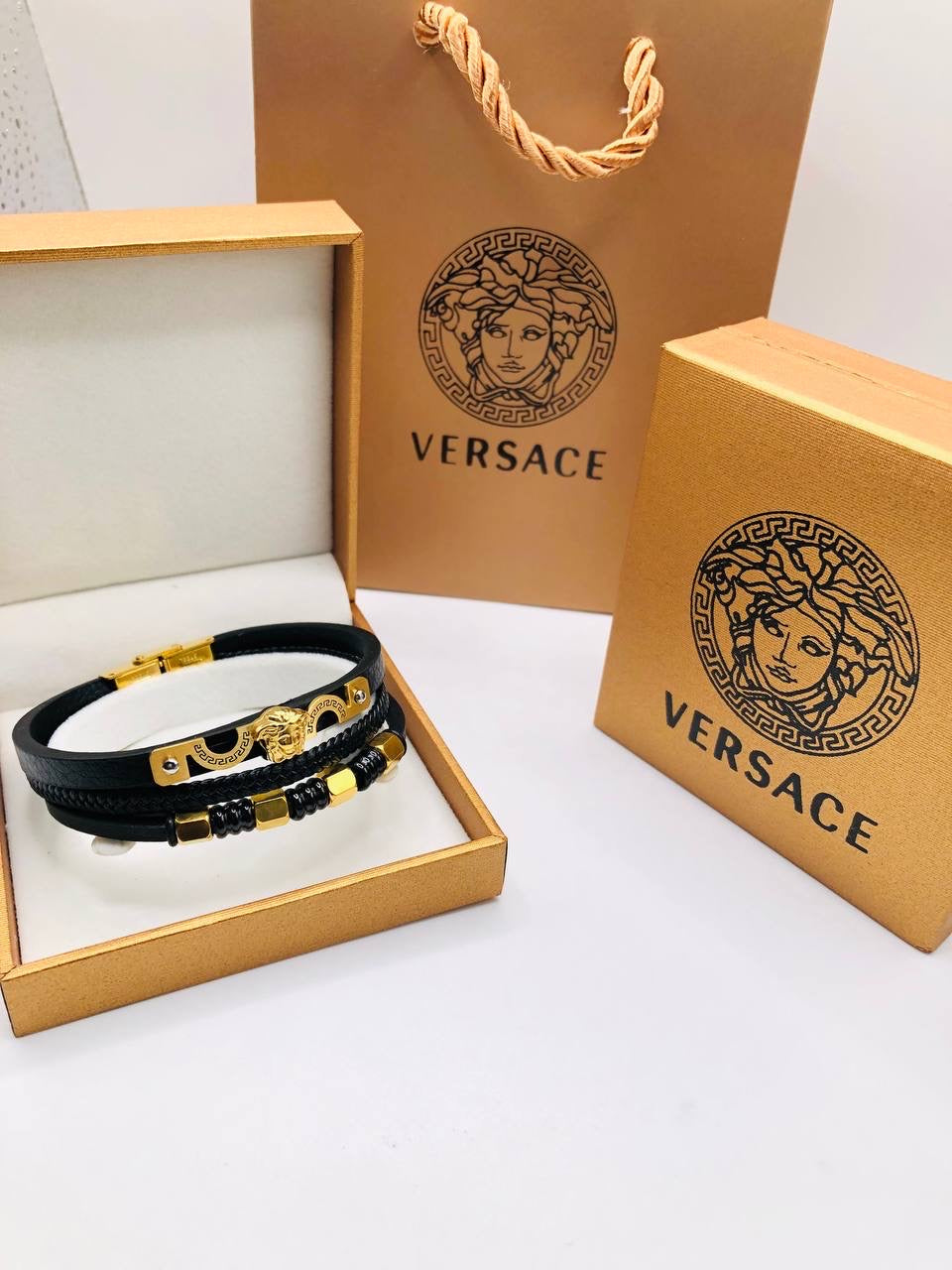 bracelet cuir  de Luxe Pour Homme / H30084