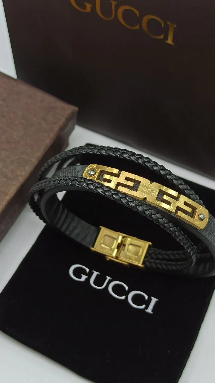 Bracelet de Luxe En Cuir Pour Homme / H30036
