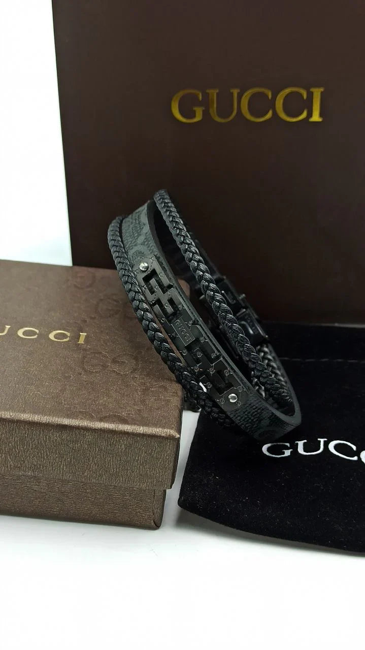 Bracelet de Luxe En Cuir Pour Homme / H30036
