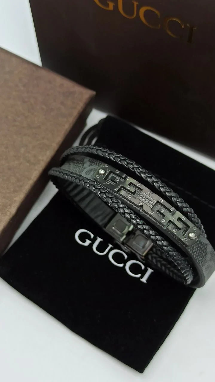 Bracelet de Luxe En Cuir Pour Homme / H30036