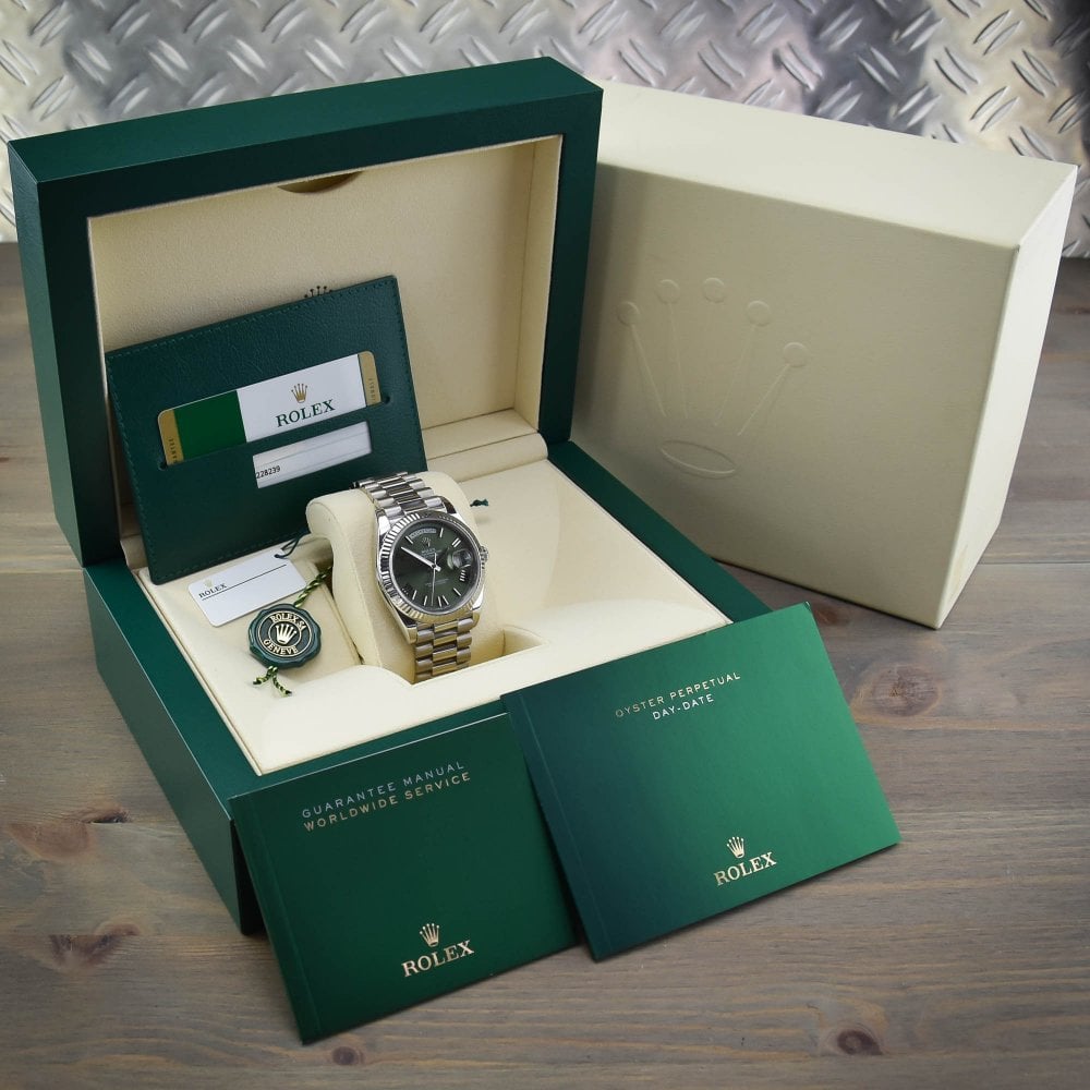 DAYDATE 40 VERT POUR HOMME