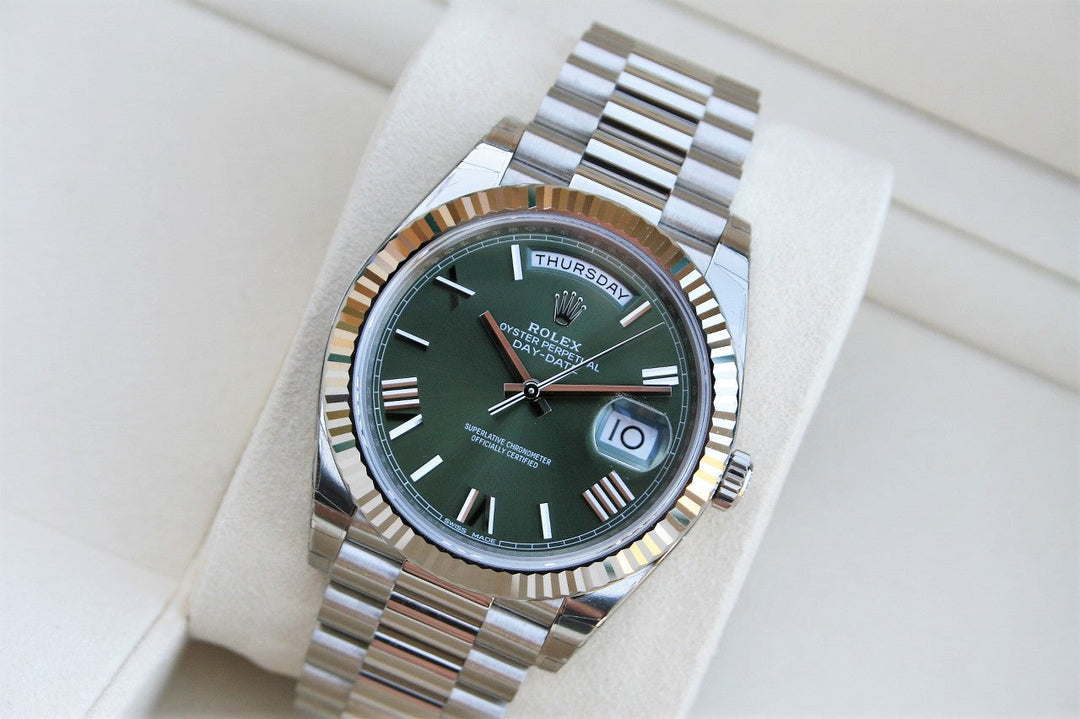 DAYDATE 40 VERT POUR HOMME