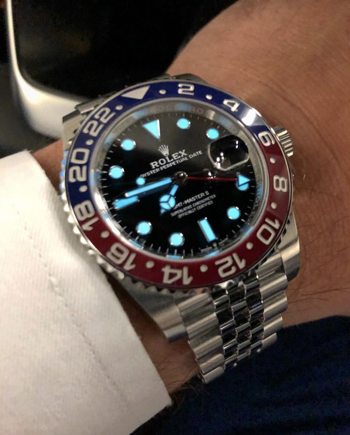 GMT-MASTER II Pepsi Montre Pour Homme