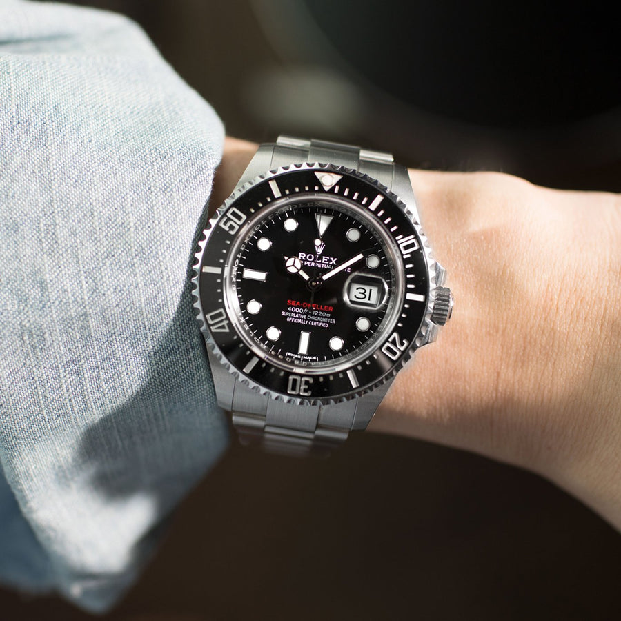 MONTRE HOMME SEA DWELLER FOND NOIR 126600-0001