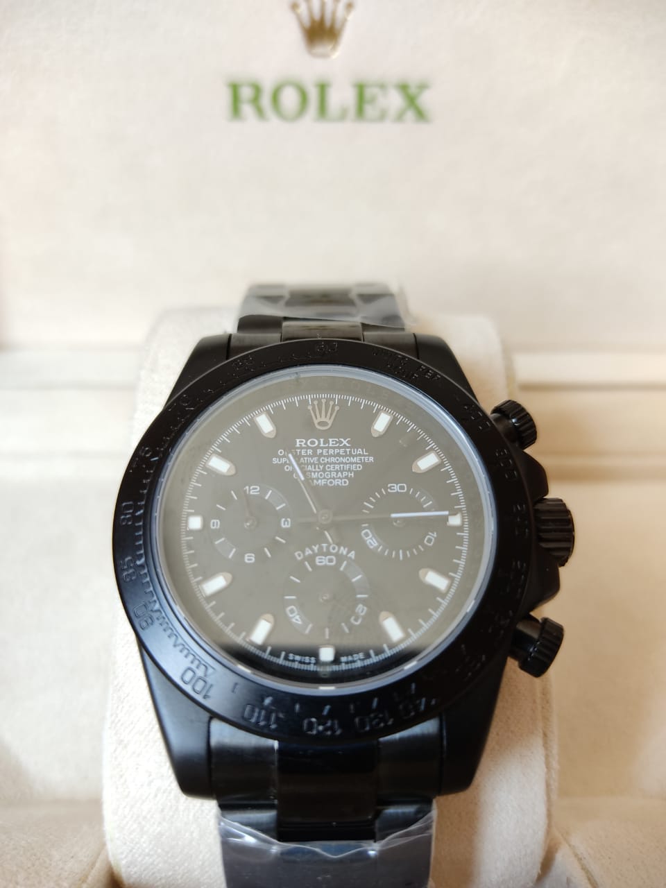 MONTRE DAYTONA FULL IN BLACK POUR HOMME