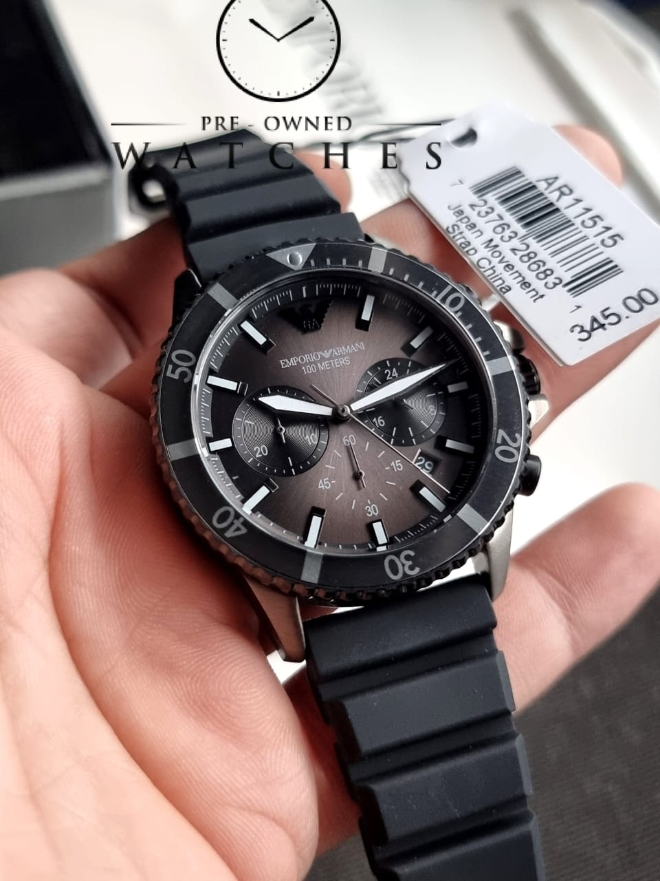 Emporio Armani Men's Dive-Inspired Sports