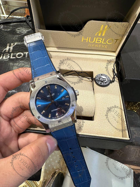 HUBLOT CLASSIC FUSION TITANIUM BLUE
