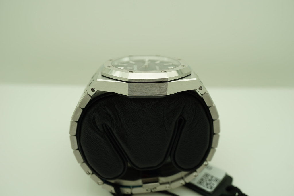 AUDEMARS ROYAL OAK FOND NOIR 41MM HOMME
