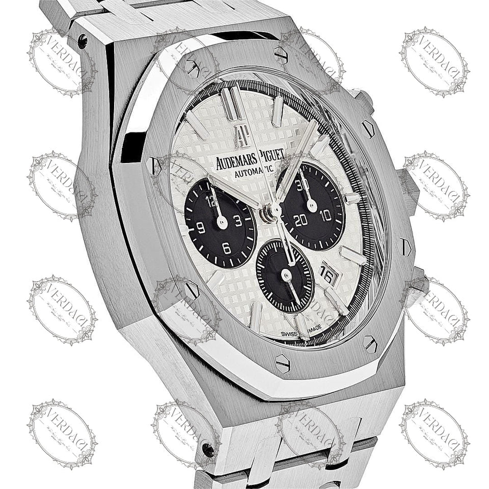 AUDEMARS PIGUET ROYAL OAK CHRONOGRAPH 41MM WHITE DIAL