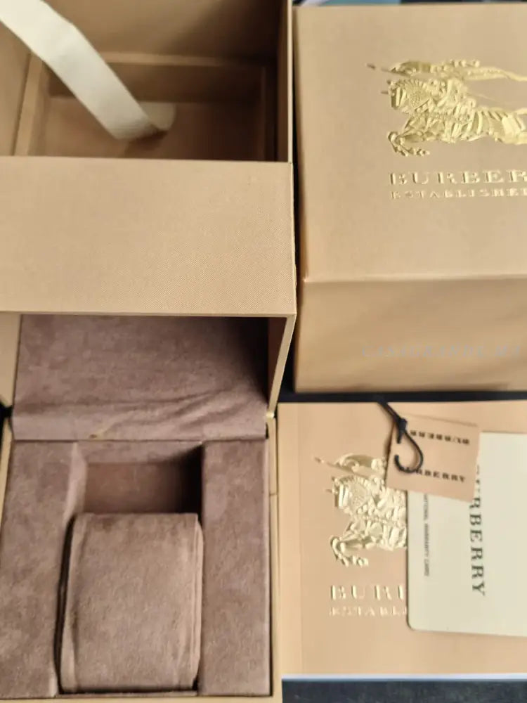 Burberry Bu9135 Rose Gold-Tone