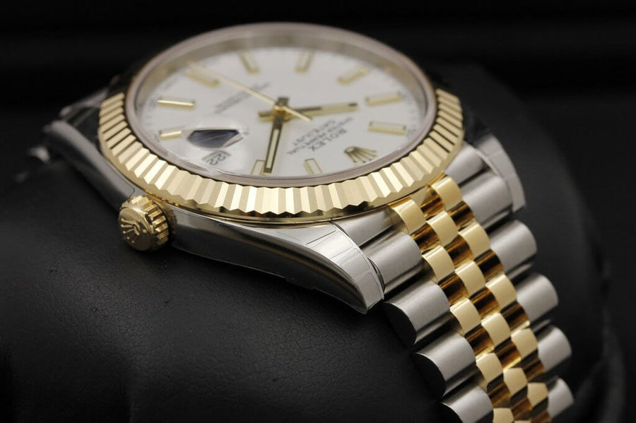 DATEJUST 126333 FOND BLANC JUBILÉE 41 MM
