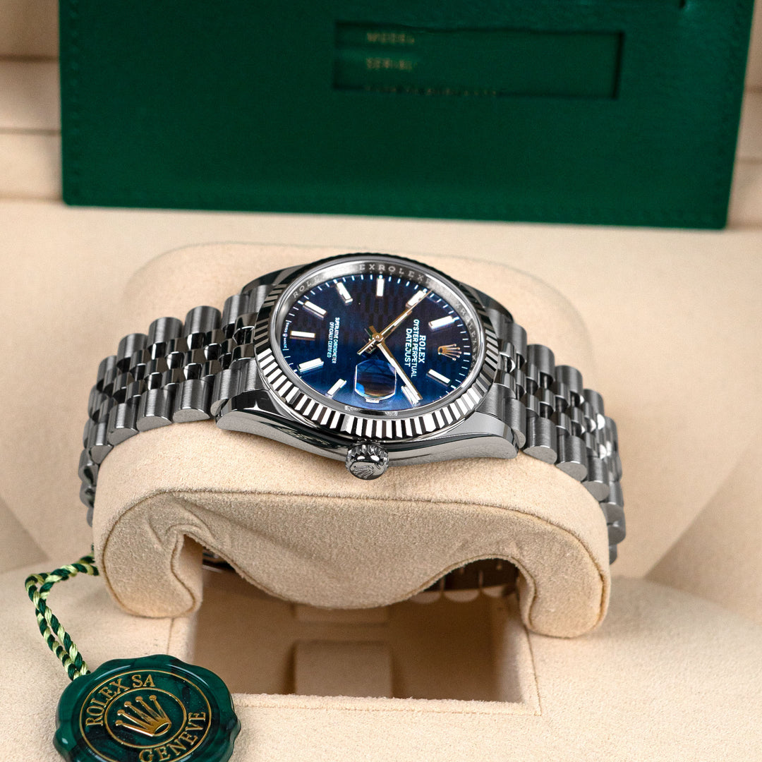 DATEJUST 36 MM BLEU 126234 MODÈLE 2021