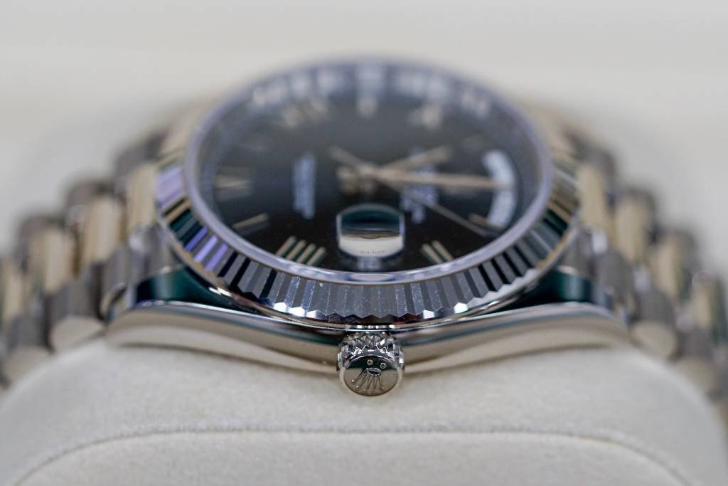 DAYDATE 40 BLEU POUR HOMME