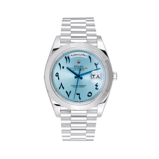 DAYDATE 228206 BLEU GLACE 40 MM