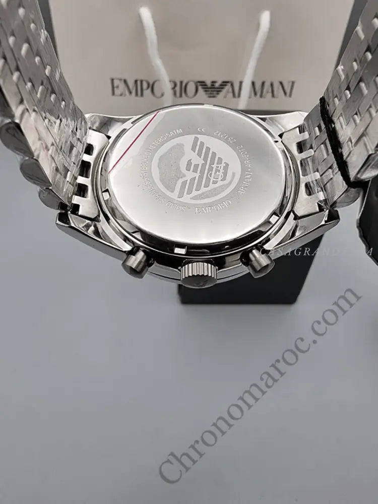 Emporio Armani Sportivo Chronograph Blue Dial Men's Watch AR6072