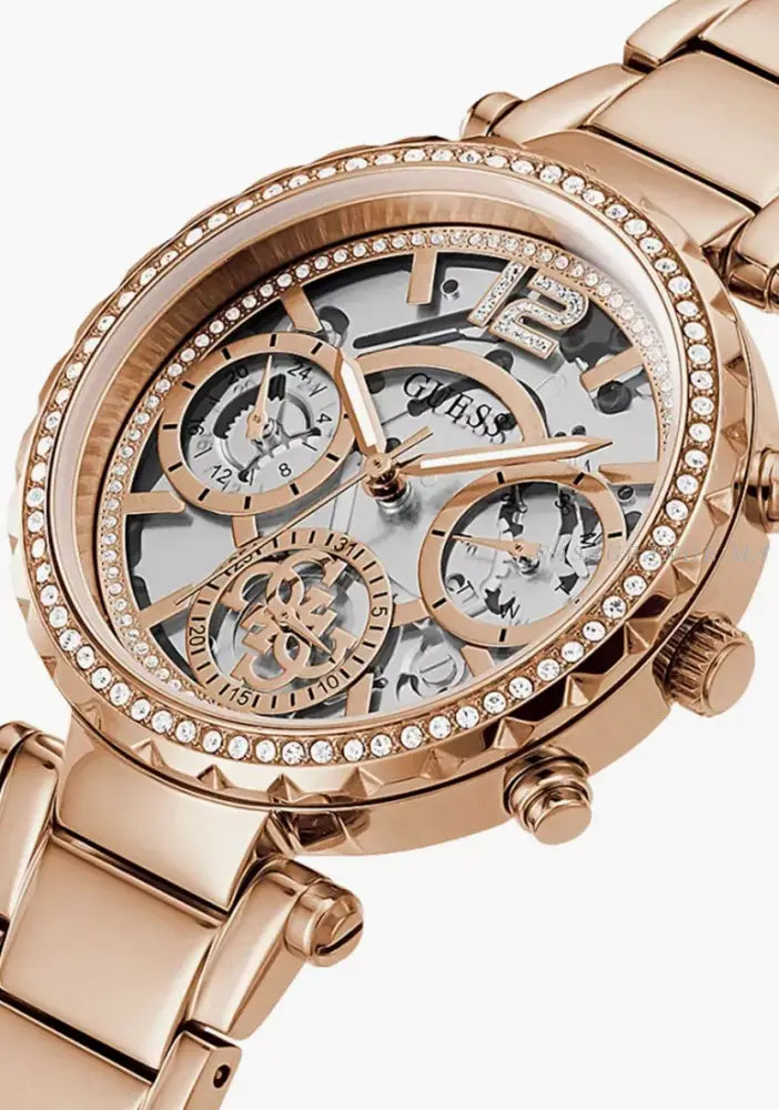 Guess Solstice ROSE GOLD Tone femme GW0403L3