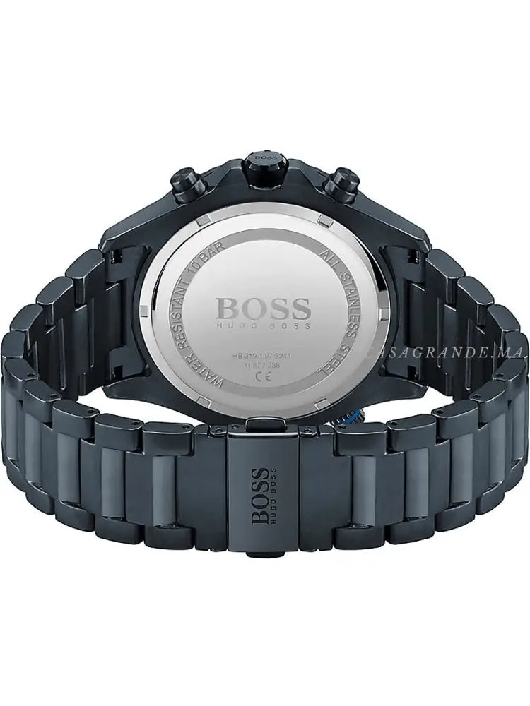 Hugo Boss Globetrotter Black Dial Men's Watch 1513824