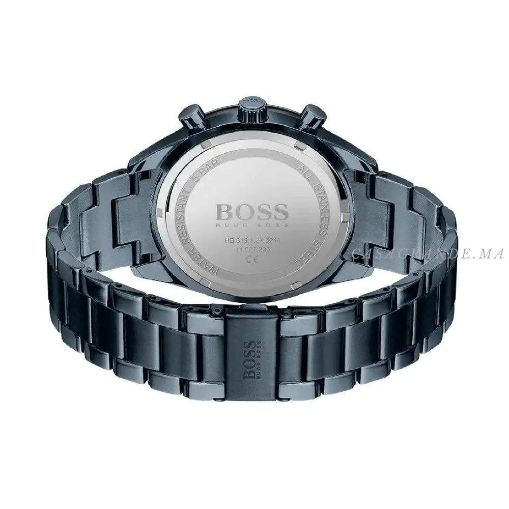 Hugo Boss Men’s Quartz Stainless Steel Grey Dial 44mm Watch 1513865