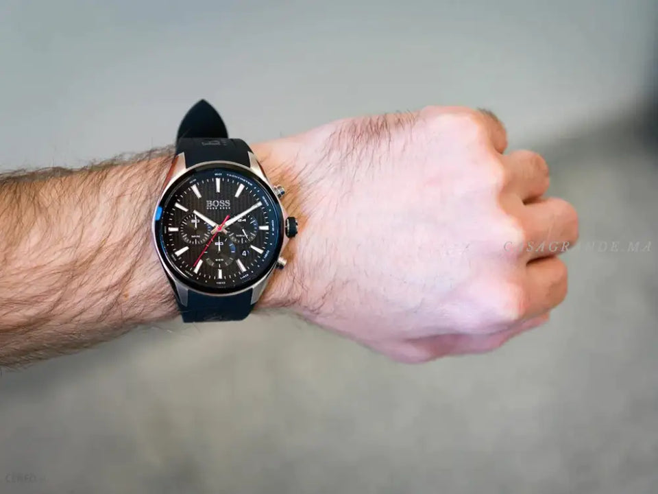 Hugo Boss Men’s Silicone  46mm 1513855