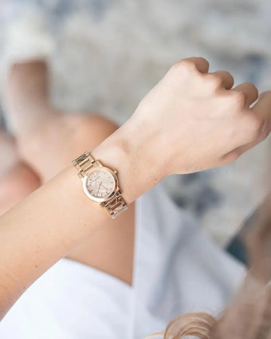 Montre Burberry femme Steel Bracelet BU9235