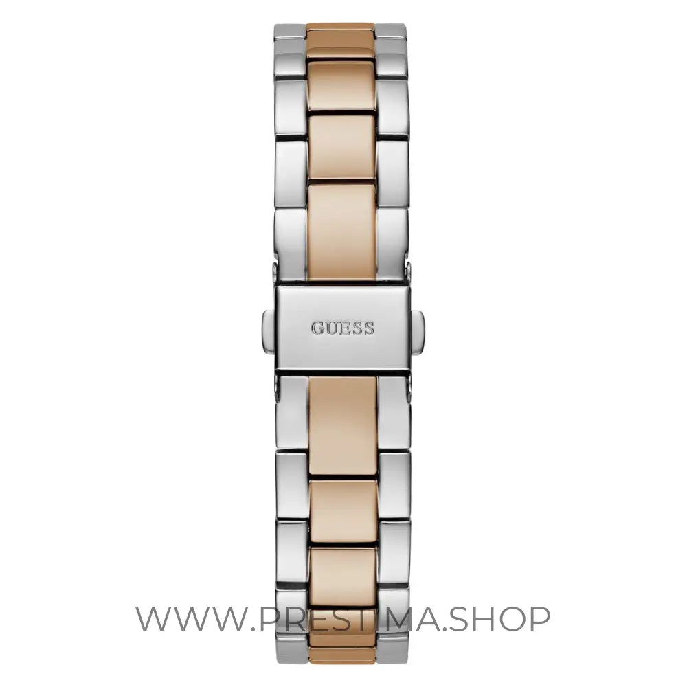 Montre Guess Mist rouge à cadran rond, analogique à quartz, pour femme