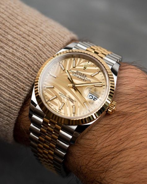Datejust 36 mm Gold Palm 126233 Modèle 2021
